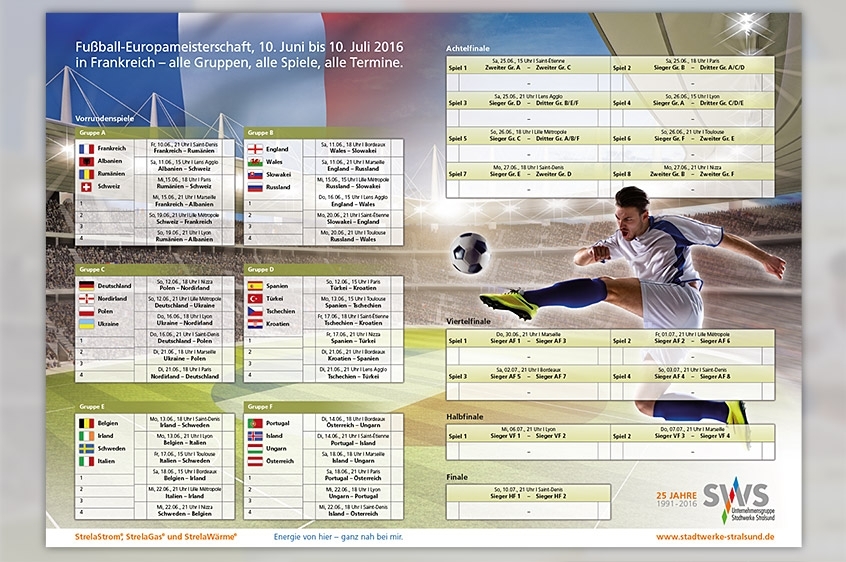 Spielplan Fußball EM 2016