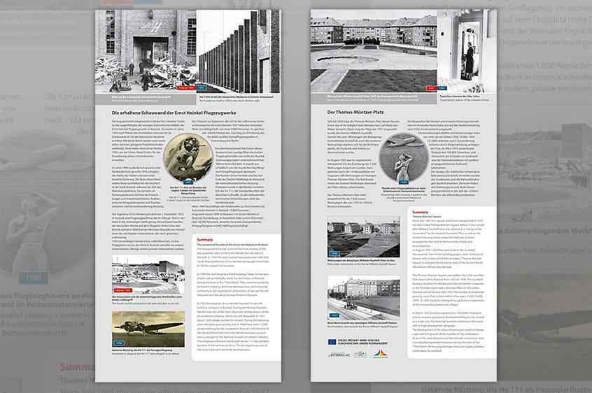 Informationstafeln Heinkel-Werke