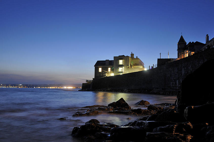 Marazion Cornwall am Abend