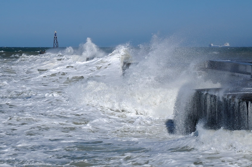 Stürmische Nordsee