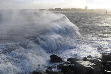 Monsterwelle, Warnemünde ...