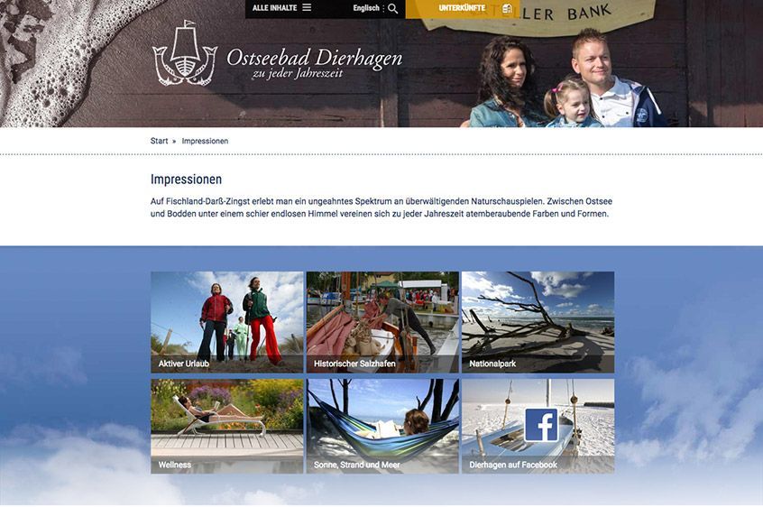 Lineview Dierhagen Webdesign