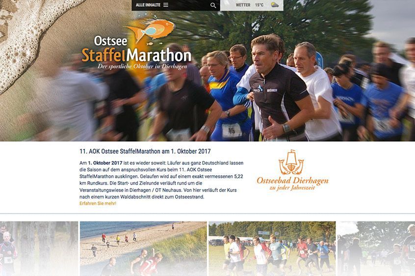 Ostsee Staffelmarathon Startseite 2017